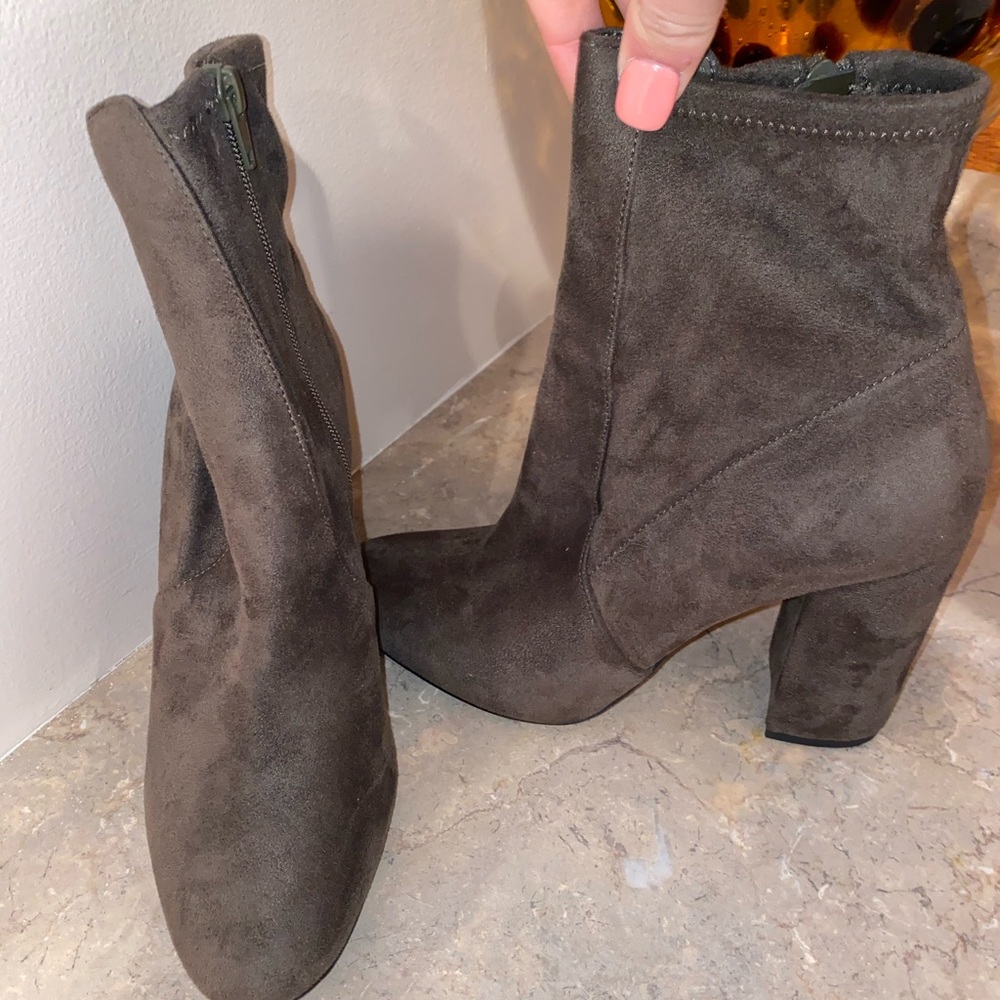Aldo Army Green Booties!